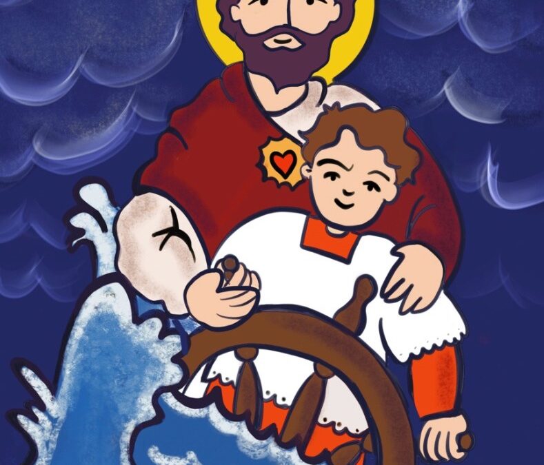 Grupo de monaguillos